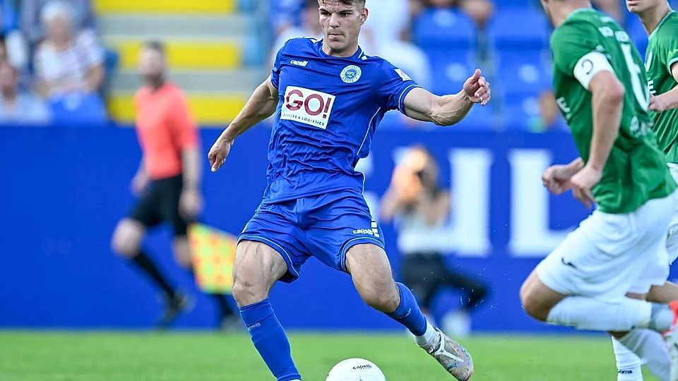 Nico Thier (am Ball) schaffte es schon zum dritten Mal in die Elf der Woche.