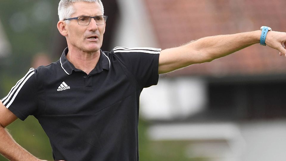 Vor rund einem Jahr wechselte Hans-Werner Grünwald – hier noch beim TSV Weyarn – zum SV Miesbach. „Das war für beide Vereine gut“, sagt er rückblickend.