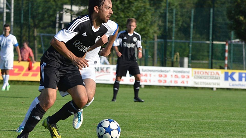 Angelo Saggiomo kickte letzte Runde noch beim FC Teningen in der Landesliga. | Foto: Benedikt Hecht
