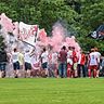 Derbystimmung in der Relegation zwischen dem SC Rodau und B-Liga-Aufsteiger SV Zwingenberg. Foto: Sascha Lotz