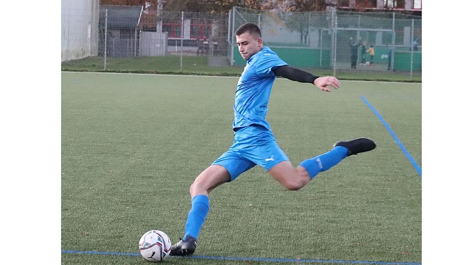 D/A-Spieler Jan Engelbrecht traf für die Gäste und zeigte eine starke Leistung.