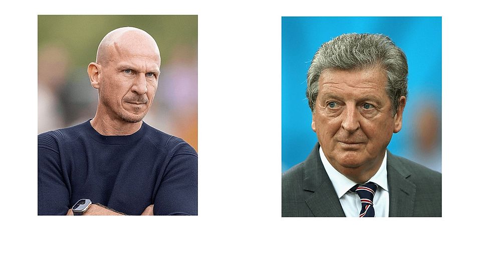 Roy Hodgson (rechts) ersetzt Gerhard Struber bei Bristol City.