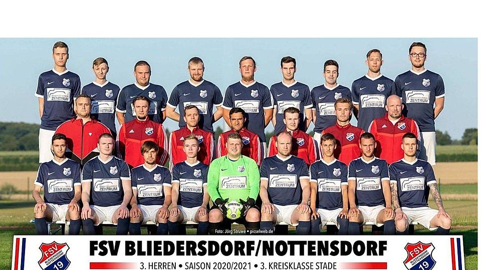 Der FSV Bliedersdorf/Nottensdorf stieg in die 3. Kreisklasse auf.