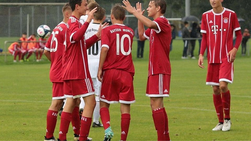 Die U16 des FC Bayern freut sich auf die Premiere des "Campus-Cup" und lädt hochkarätige Konkurrenz. FOTO Wiedel