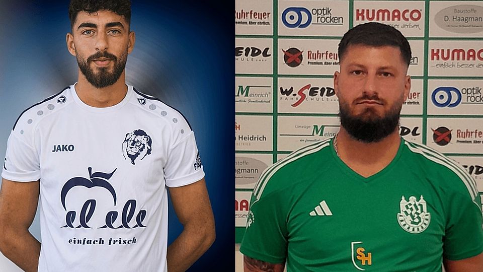Mohamed Said (l.) und Esad Morina trafen zusammen siebenmal.
