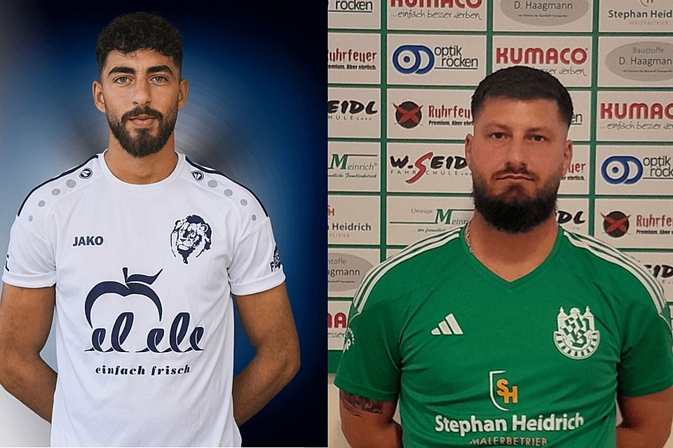 Mohamed Said (l.) und Esad Morina trafen zusammen siebenmal.