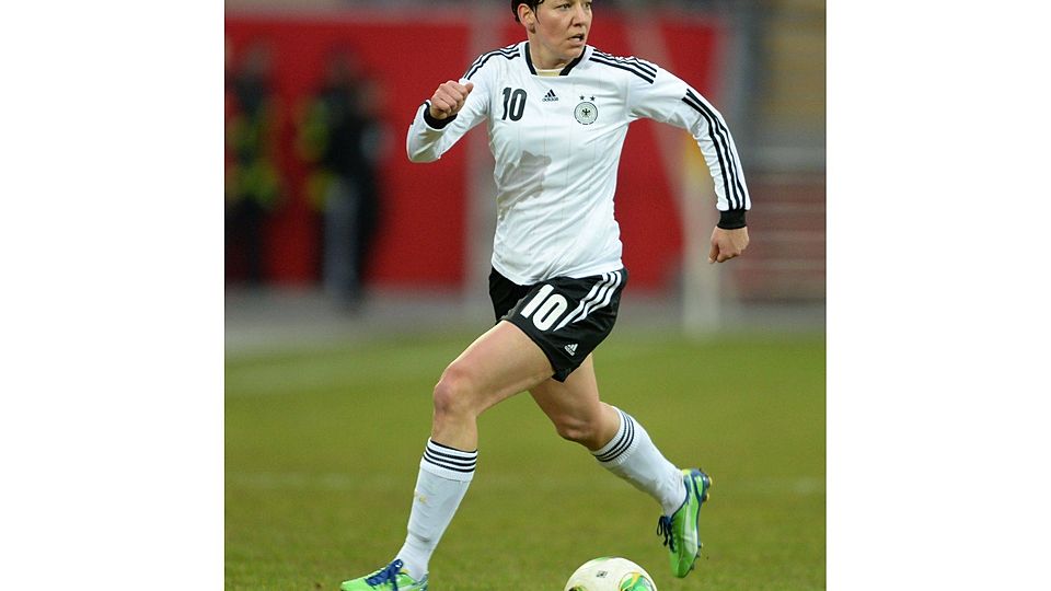 Mit dem MSV Duisburg in Mainz zu Gast: Ex-Nationalspielerin Linda Bresonik.	Archivfoto: dpa