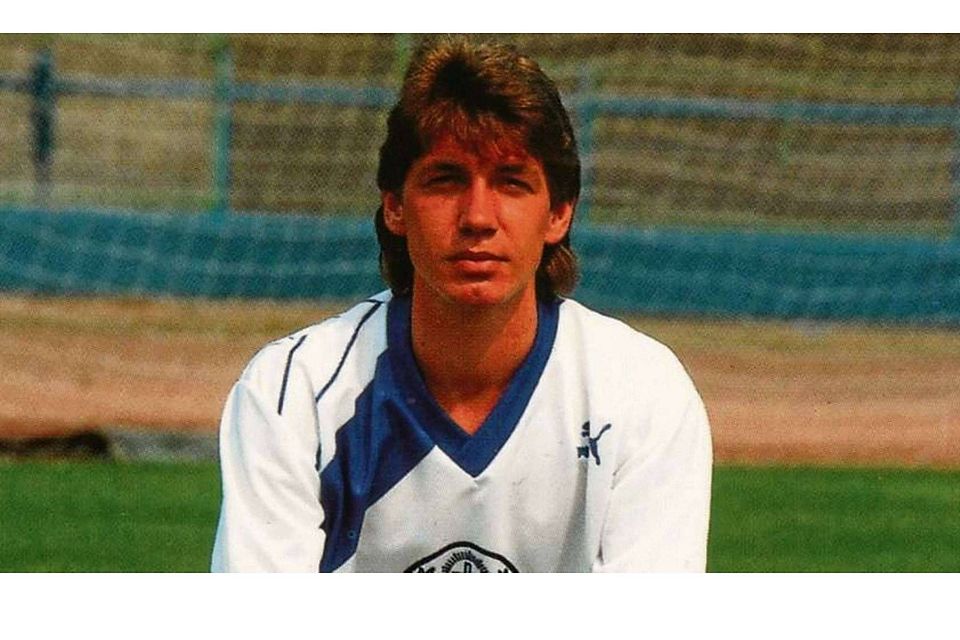 Dirk Grempler in jungen Jahren beim 1. FC Magdeburg.