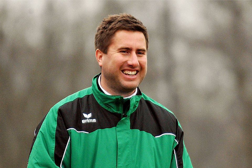 Tobias Luderschmid hat seine Tätigkeit als Trainer beim FC Augsburg II aufgenommen. 	F.: Walter Brugger