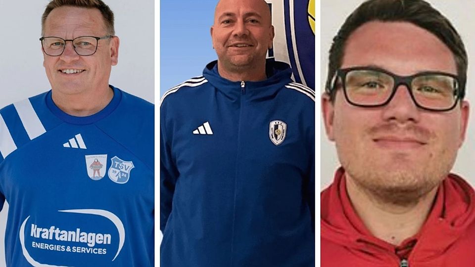 Von links nach rechts: Volker Thiel, Marco Steidl und Maximilian Camin sind allesamt aus verschiedensten Gründen ihre Trainerjobs los  