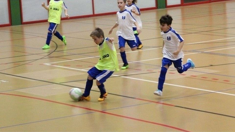 Spannende Szenen werden bei den Hallenturnieren des SV Unterweissach zu sehen sein. F: Flatau