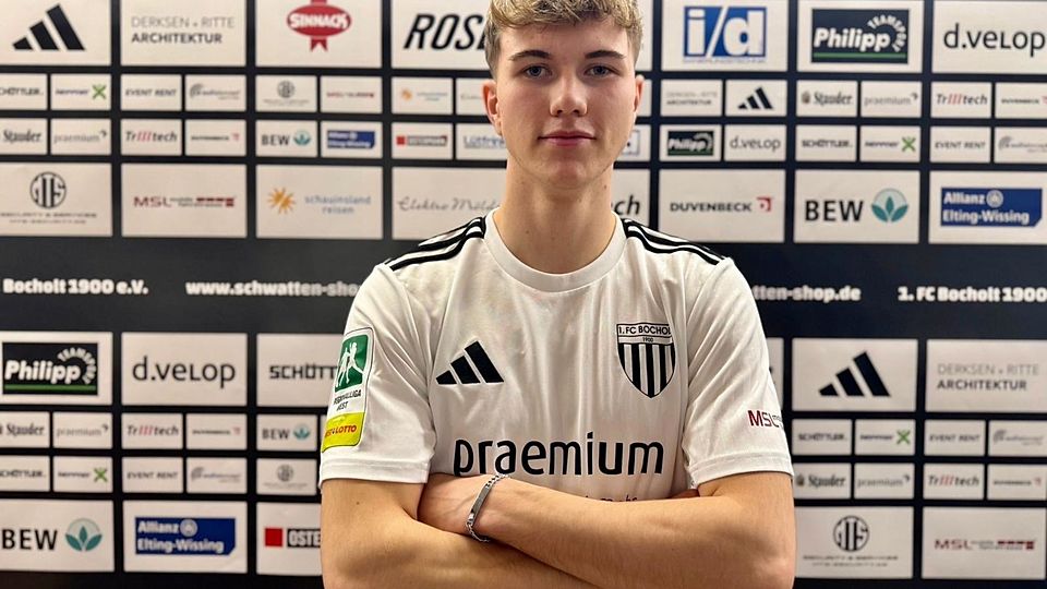 Paul Seidel kickt jetzt für den 1. FC Bocholt.