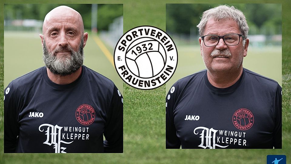 Michael Klinkhammer und Werner Orf (rechts) bleiben weiter beim SV Frauenstein an Bord.