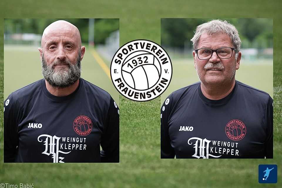 Michael Klinkhammer und Werner Orf (rechts) bleiben weiter beim SV Frauenstein an Bord.