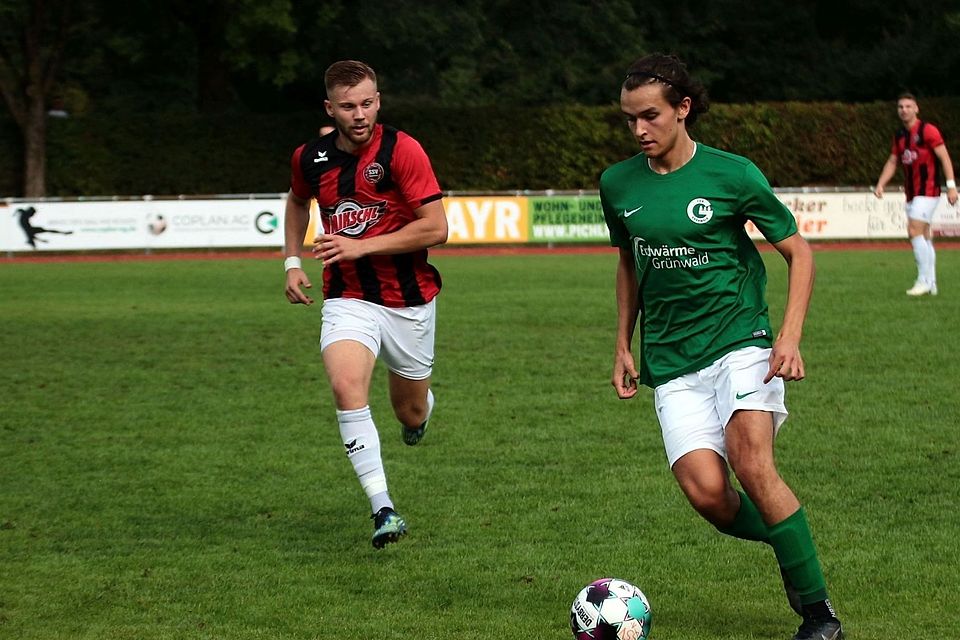 Der TSV Grünwald (grüne Trikots) will die Abstiegszone verlassen.