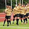 Trügerisches Bild: Das Team des SV Fellbach hat gegen den VfL Pfullingen nur zu Beginn Grund zur Freude.
