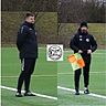 Daniel Küting (links) und Jean-Pierre Gersdorf (rechts) stehen in der kommenden Spielzeit gemeinsam bei Bezirksligist VfL Fontana Finthen an der Seitenlinie. 