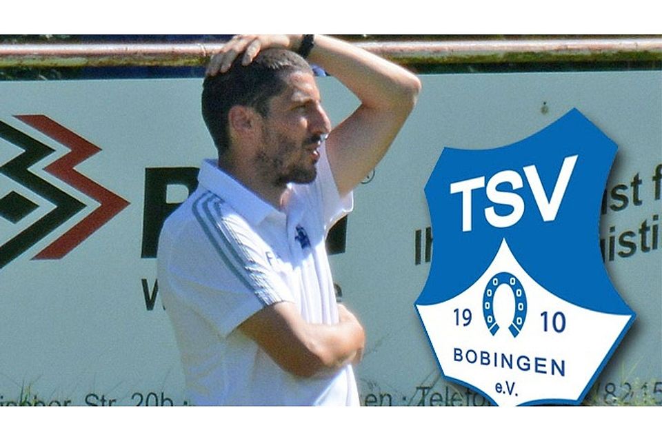 Es wird keine leichte Saison für den TSV Bobingen. Das weiß ihr Trainer Marco Di Santo ganz genau.  Foto: Reinhold Radloff