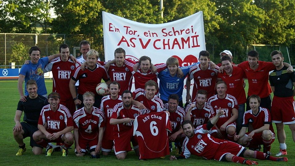 Der ASV Cham II ist nach einer starken Saison in der Bezirksliga.F: Eberhard Viehauser