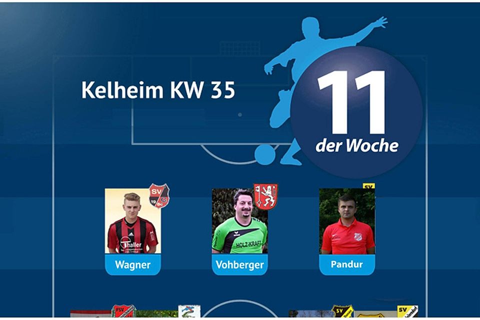 Die ELF DER WOCHE aus Kelheim Die ELF DER WOCHE aus Kelheim
