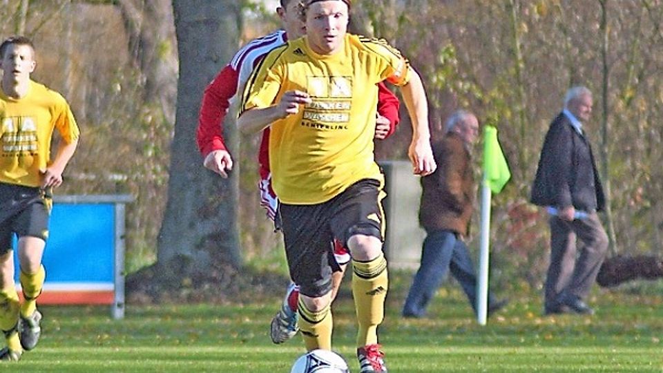 Der Kapitän übernimmt Verantwortung: Markus Will wird neuer Trainer in Schierling.  Archivfoto: Roloff.