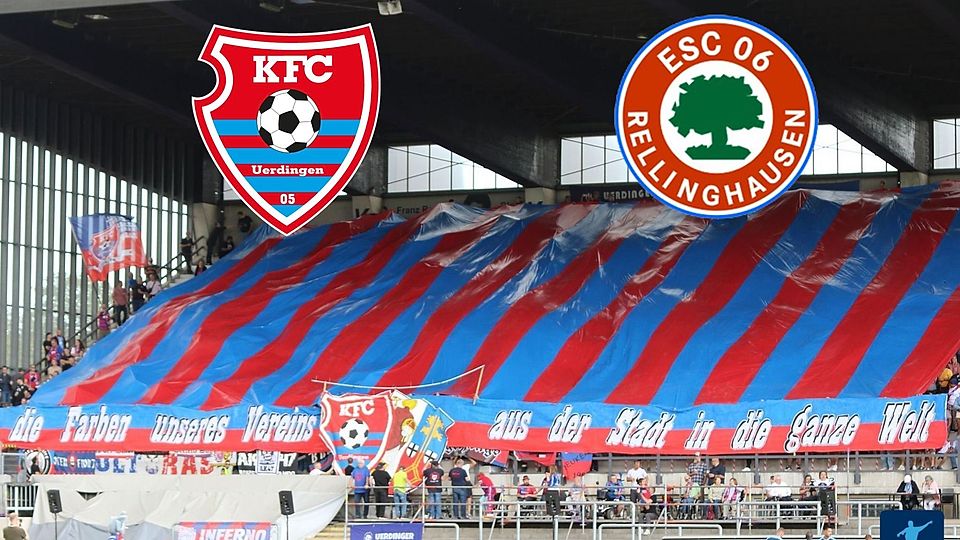 Im Niederrheinpokal: KFC Uerdingen gegen ESC Rellinghausen. 