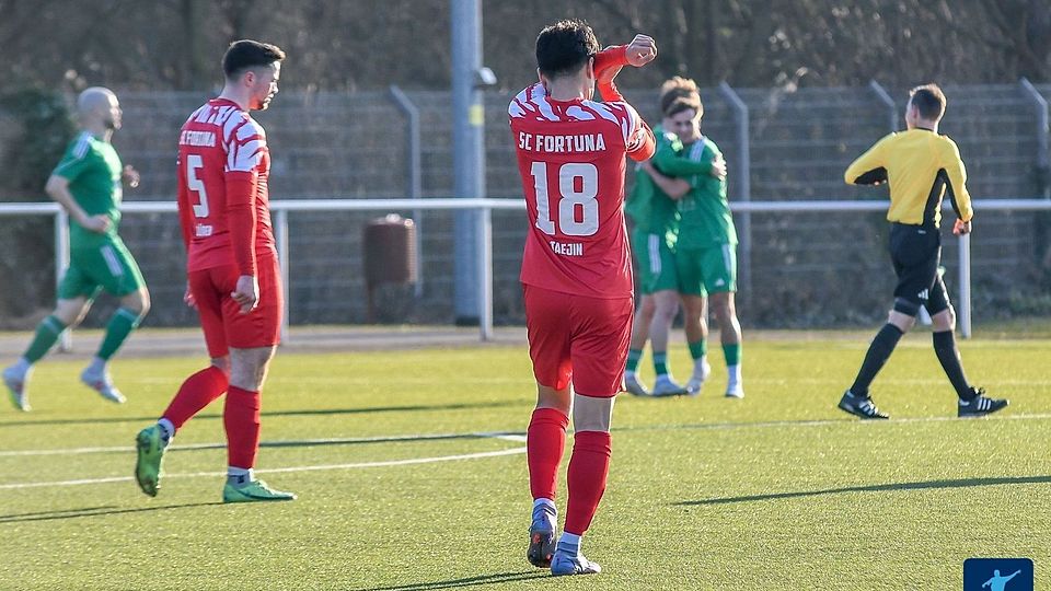 Frust beim SC Fortuna Bonn, Jubel bei den Spielern in grün: Der SC Borussia Lindenthal-Hohenlind fuhr einen souveränen 3:0-Sieg ein.