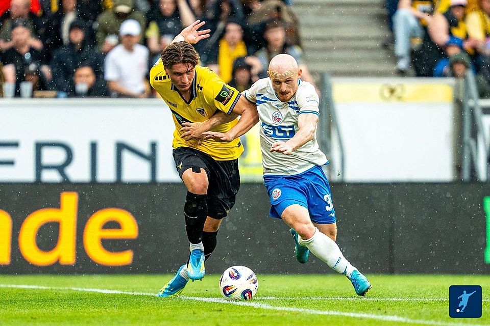 Remis zwischen Aachen und Rostock.