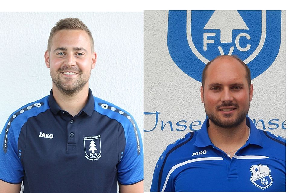 Michael Probst (li.) übernimmt mit der Unterstützung von Markus Bauer das Traineramt beim FCV