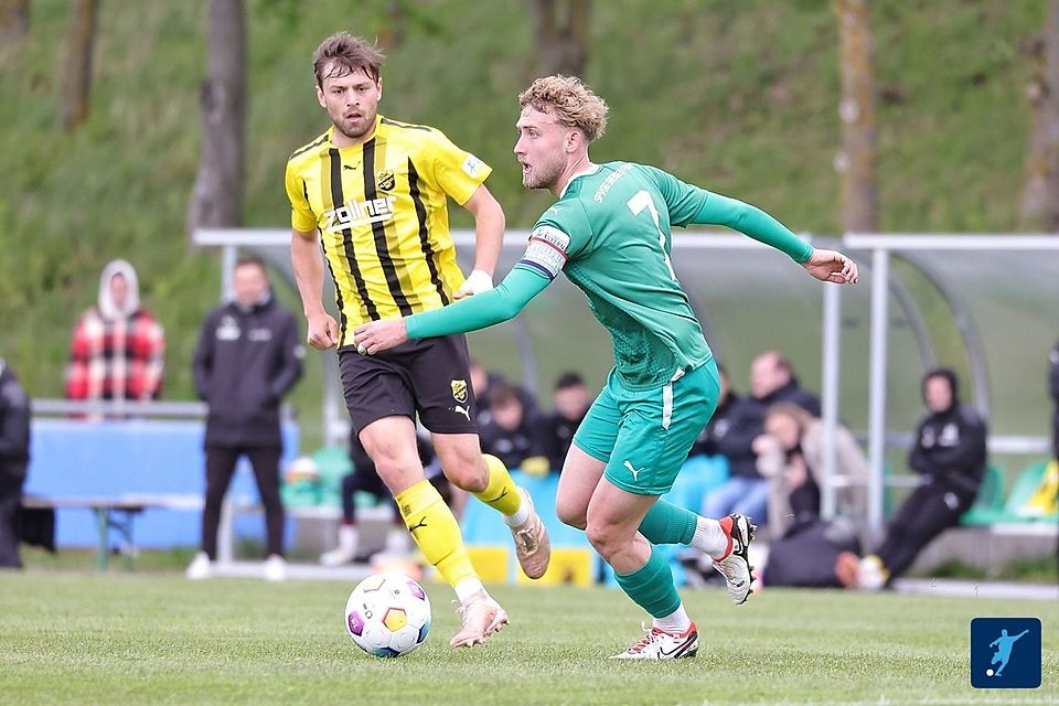 Robin Littig (re.) schließt sich der SpVgg Unterhaching an.
