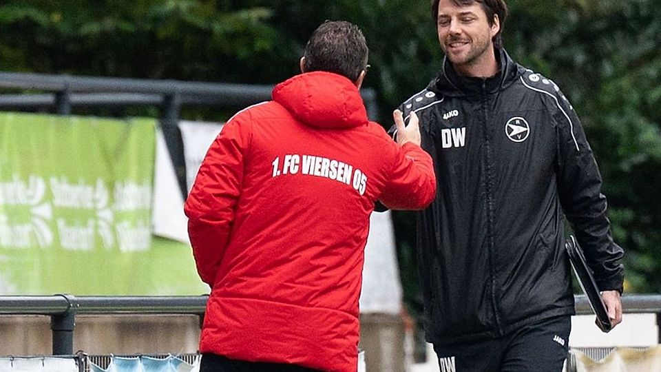 Dennis Wienhusen (rechts) verlässt den Rather SV.