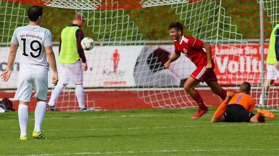 Sergen Leyla und der FC Wangen wollen ihre gute Heimserie auch gegen den TSV Ilshofen ausbauen. Foto: Josef Kopf