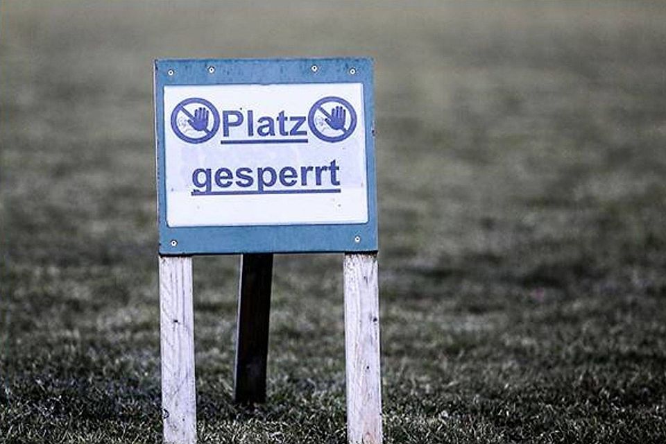 Der Platz in Nordhausen ist gesperrt, das Spiel gegen Babelsberg abgesagt.
