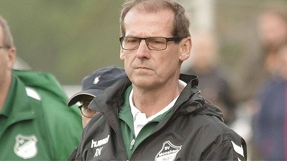 Trainer Robert Kellner führte den SV Moosham in die Kreisklasse und übergibt nun das Zepter an Stephan Feil.  F: lst