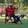 Türk Gücü Sinsheim (rot) hat beste Chancen auf den Aufstieg in die Kreisliga.