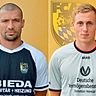 Alexander Konjevic (l.) verlässt den FCA, Christopher Hock (r.) ist hingegen neu im Bayernliga-Kader. Fotos: FCA/Chr. Eberhardt