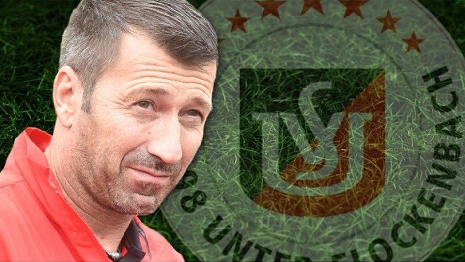 Bleibt auch künftig Trainer des SV Unter-Flockenbach: Mirko Schneider.  Archivfoto: AfP Asel / Montage: FuPa