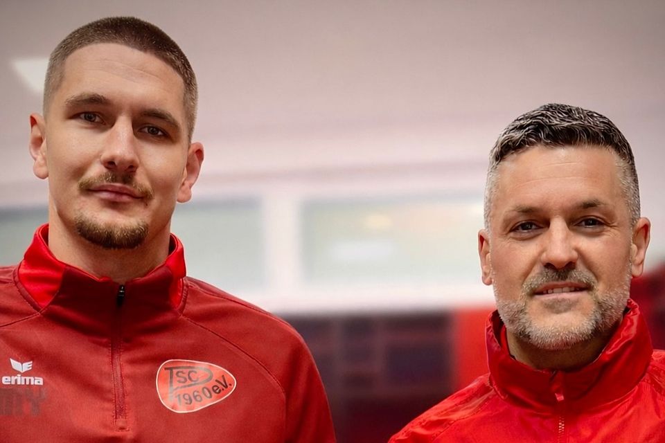 SCP-Coach Vito Lombardi (rechts) mit Giulien Kaps.