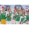 Große Freude herrschte bei den Spielerinnen des SV Albereiler nach dem Sieg beim Meistercup in Kirchentellinsfurt.  Foto: Peter Herle