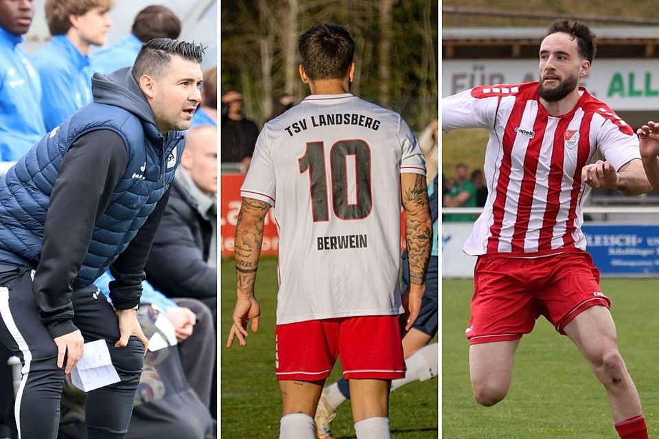 Sechzig (li.), Landsberg (mi.) und Türkgücü (re.) spielten in dieser Saison in der Bayernliga Süd. In der nächsten Saison wird wohl jeder in einer anderen Liga spielen.