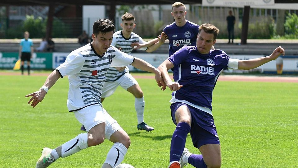 Bis auf Platz acht sind Taso Karpouzidis (li.) und der TuS Geretsried nach der Winterpause nach vorne gerückt. Heute steht in Ichenhausen das letzte Match auf dem Plan.