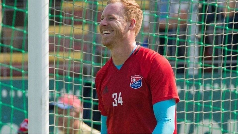 Hat gut Lachen: Lukas Königshofer löste in den letzten beiden Spielen Korbinian Müller im Hachinger Tor ab. Foto: Archiv bro