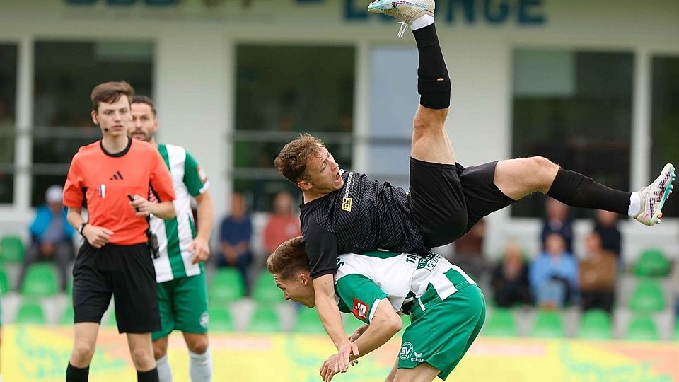Der TuS Geretsried muss in der Bayernliga ab und an richtig einstecken.