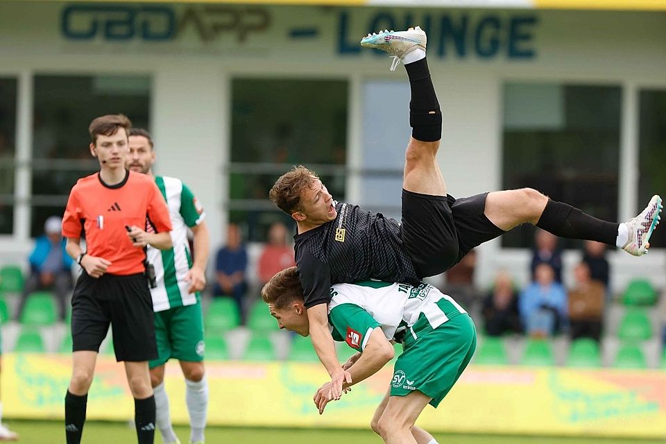 Der TuS Geretsried muss in der Bayernliga ab und an richtig einstecken.
