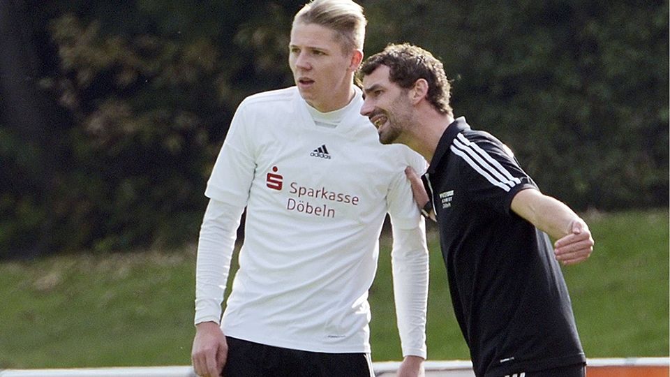 Christopher Felgenträger im Trikot des Döbelner SC. F: Braun