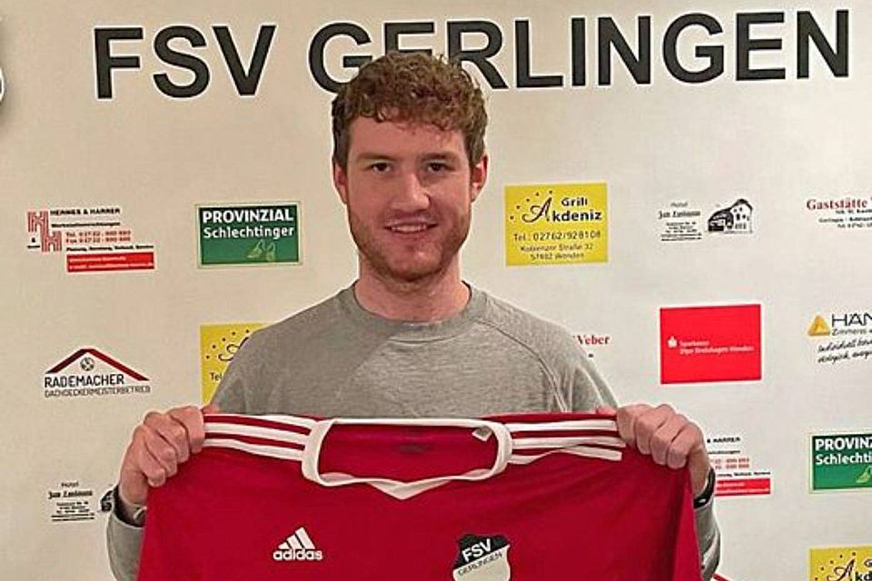 Lukas Pischel wechselt im Sommer von den A-Junioren der Sportfreunde Siegen auf den Gerlinger Bieberg.