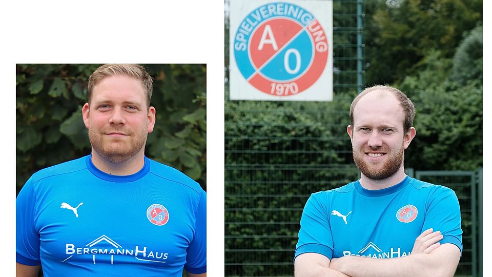 David Hedderich und Dario Stelling bilden das neue Trainerduo.