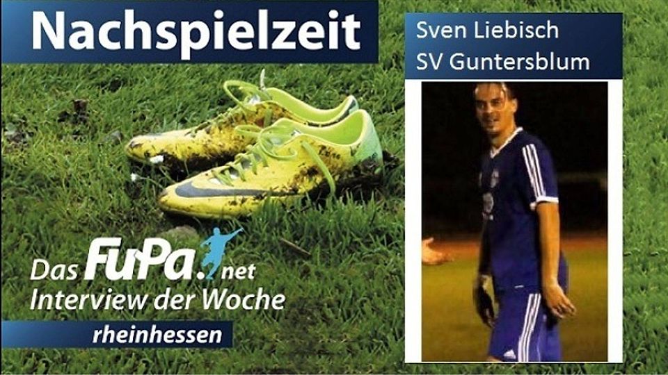 In dieser Woche bei "Nachspielzeit": Sven Liebisch, Vizekapitän und FuPa.tv-Beauftragter des SV Guntersblum.