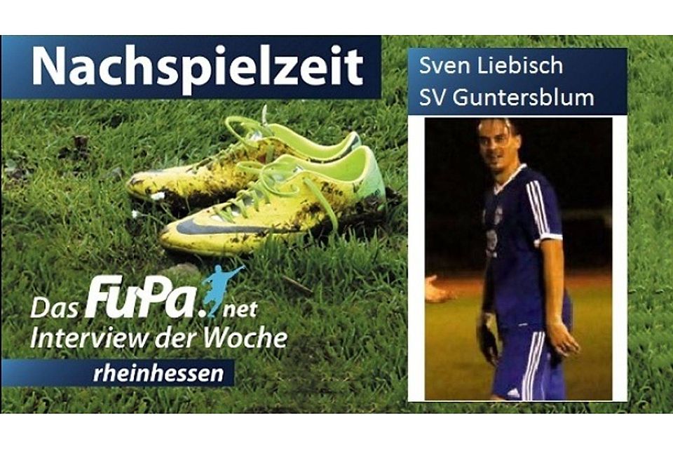In dieser Woche bei "Nachspielzeit": Sven Liebisch, Vizekapitän und FuPa.tv-Beauftragter des SV Guntersblum.