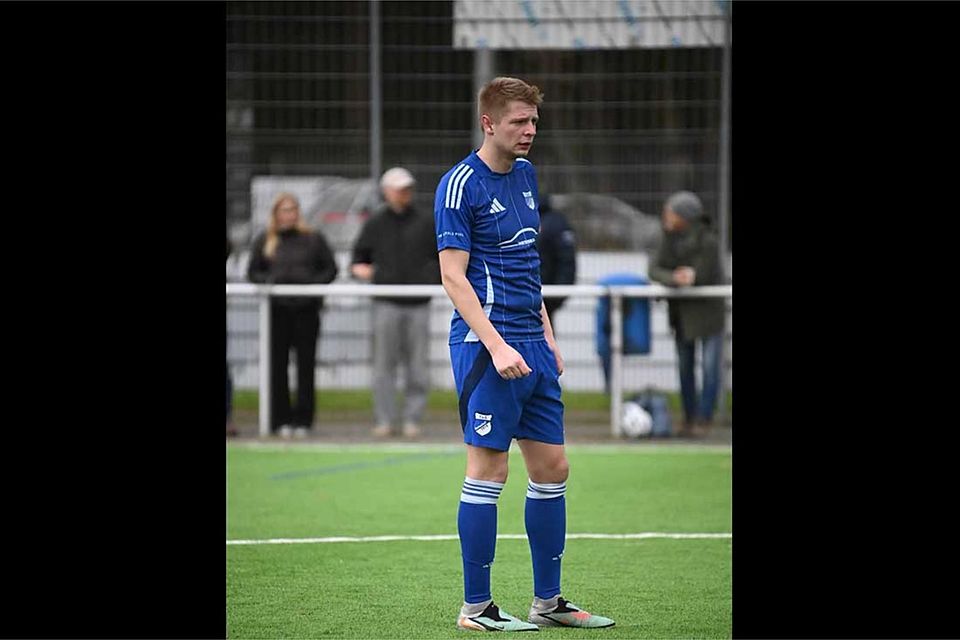 Jannik Sierks hier noch im Trikot des TUS Rotenhof. 